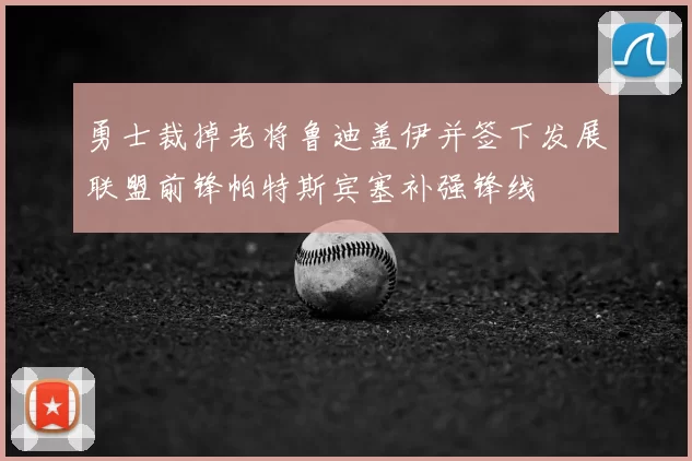 勇士裁掉老将鲁迪盖伊并签下发展联盟前锋帕特斯宾塞补强锋线