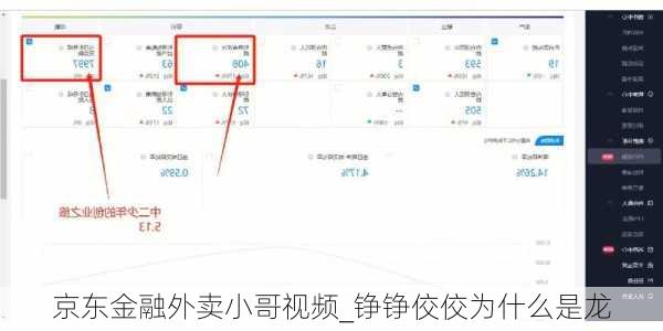 京东金融外卖小哥视频_铮铮佼佼为什么是龙