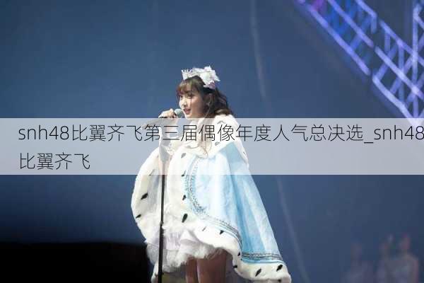 snh48比翼齐飞第三届偶像年度人气总决选_snh48比翼齐飞