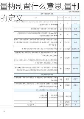 量枘制凿什么意思,量制的定义