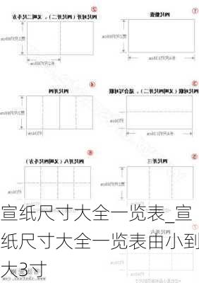 宣纸尺寸大全一览表_宣纸尺寸大全一览表由小到大3寸