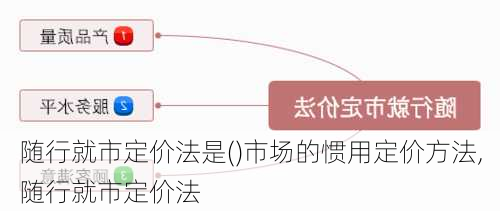 随行就市定价法是()市场的惯用定价方法,随行就市定价法